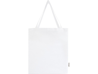 Изображение №2 | Эко-сумка «Madras» с ластовицей из переработанного хлопка (белый)