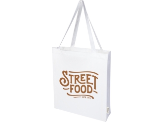 Изображение №6 | Эко-сумка «Madras» с ластовицей из переработанного хлопка (белый)