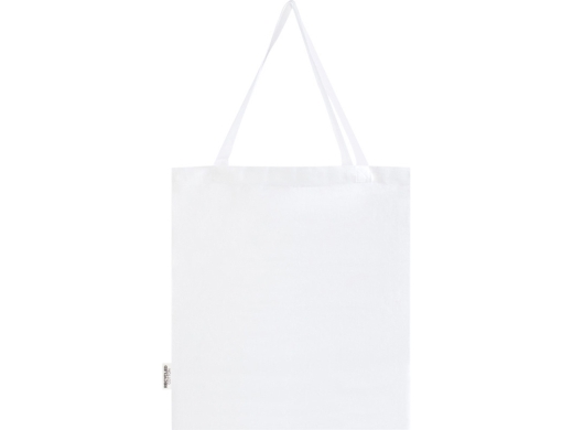 Изображение №3 | Эко-сумка «Madras» с ластовицей из переработанного хлопка (белый)