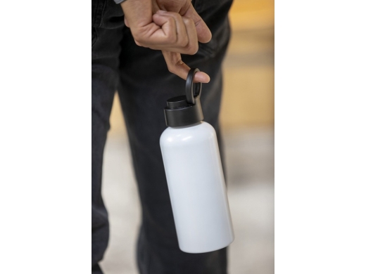 Изображение №7 | Бутылка для воды «Trinity» из переработанного алюминия (белый)