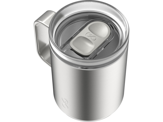 Изображение №1 | Дорожная термокружка «Ocean Bottle» (серебристый металлик)