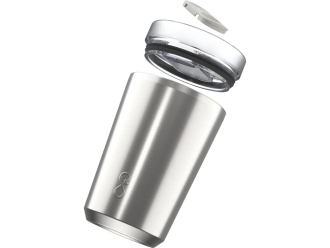 Изображение №5 | Дорожная термокружка «Ocean Bottle» (серебристый металлик)