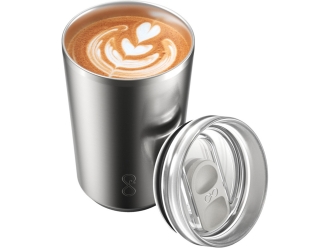 Изображение №6 | Дорожная термокружка «Ocean Bottle» (серебристый металлик)