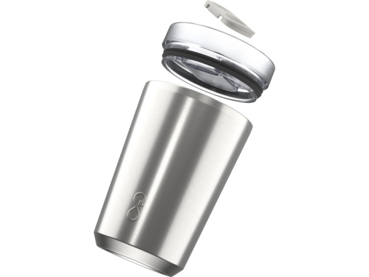 Изображение №5 | Дорожная термокружка «Ocean Bottle» (серебристый металлик)