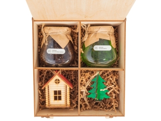 Изображение №3 | Подарочный набор «Decoration Deluxe» 2.0 с двумя видами варенья (натуральный)