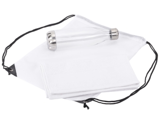 Изображение №3 | Спортивный набор с бутылкой и полотенцем «Beginner» (белый)