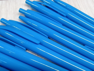 Изображение №7 | Ручка шариковая пластиковая «Air» (голубой)