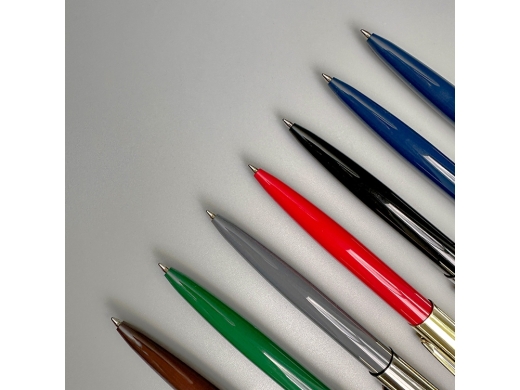 Изображение №5 | Ручка металлическая шариковая «Napoli» (синий, розовое золото)