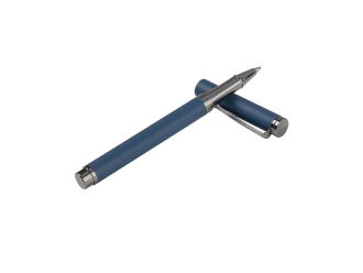 Изображение №4 | Ручка металлическая шариковая «Venezia Pragmatico» софт-тач (синий)