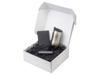 Изображение №2 | Подарочный набор  «Vice» с термокружкой, парковочной визиткой и обложкой для документов (черный)