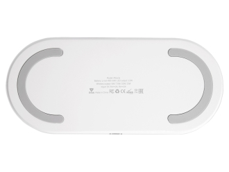 Изображение №5 | Ночник с беспроводной зарядкой и RGB подсветкой «Miracle», 15 Вт (белый)