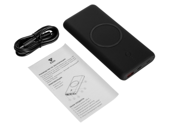 Изображение №6 | Внешний беспроводной аккумулятор c QC/PD «Reload», 10000 mAh (черный)