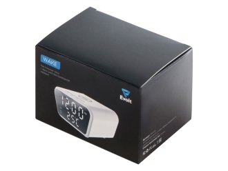 Изображение №11 | Настольные часы с функцией беспроводной зарядки «Wake», 10 Вт (белый)