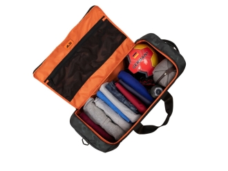 Изображение №5 | Вместительная сумка для посещения фитнесс клуба и загородных поездок, 60 л (темно-синий камуфляж)