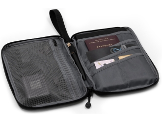 Изображение №4 | Тревел-органайзер «Nomad» из водостойкого переработанного пластика (серый)