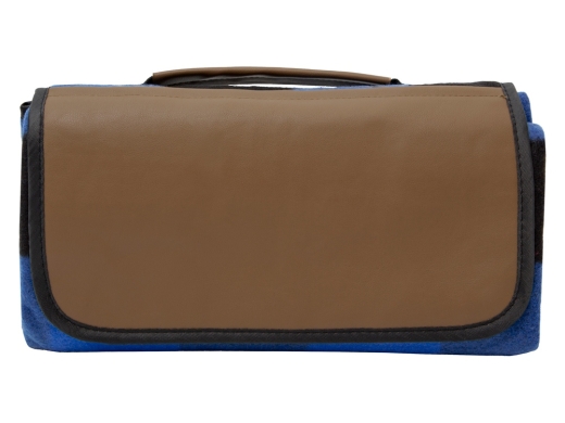 Изображение №4 | Плед для пикника «Recreation» (синий/черный)