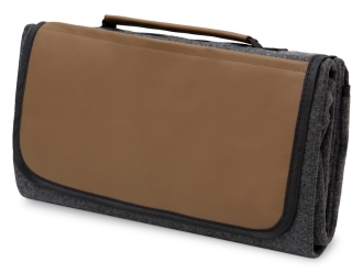 Изображение №1 | Плед для пикника «Campster» (темно-серый, коричневый)