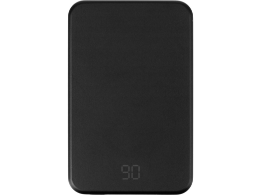 Изображение №4 | Магнитный беспроводной внешний аккумулятор «Razor», металл, 5000 mAh (черный)