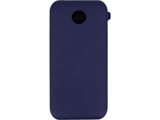 Изображение №5 | Внешний беспроводной аккумулятор с подсветкой лого «Astro», soft-touch, 10000 mAh (темно-синий)