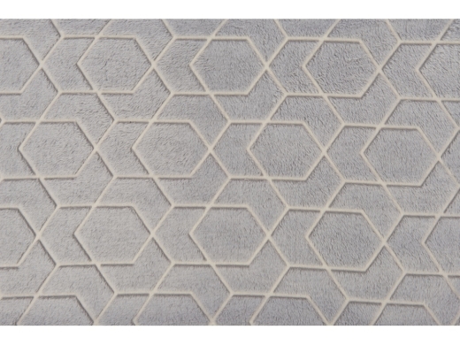 Изображение №4 | Светящийся в темноте плед «Lattice» (серый)