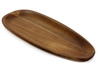 Изображение №1 | Блюдо сервировочное из акации «Norb» (натуральный коричневый)