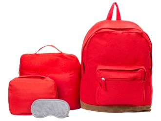 Изображение №2 | Набор для путешествий «Easy flight» (красный, серый)