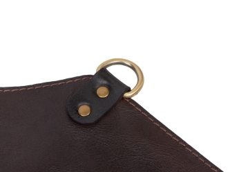 Изображение №7 | Набор: Фартук из натуральной кожи в тубусе (темно-коричневый)