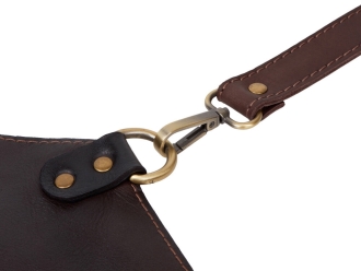 Изображение №8 | Набор: Фартук из натуральной кожи в тубусе (темно-коричневый)