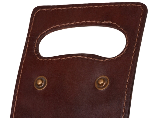 Изображение №13 | Набор: Фартук из натуральной кожи в тубусе (темно-коричневый)