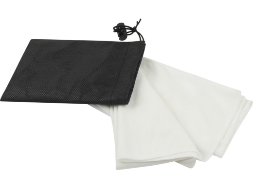 Изображение №1 | Полотенце спортивное «Lucas» из переработанного полиэстера, 30х80 см S (белый)