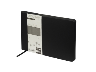 Изображение №1 | Скетчбук А5 «Sketch & Art» 200 г/м2, soft-touch (черный)