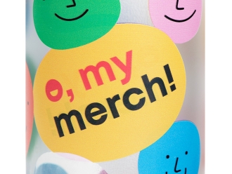 Изображение №3 | Стеклянная бутылка с бамбуковой крышкой «Foggy», 600 мл с УФ-печатью (серый)