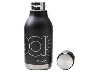 Изображение №1 | Термос «URBAN» с гравировкой (черный)