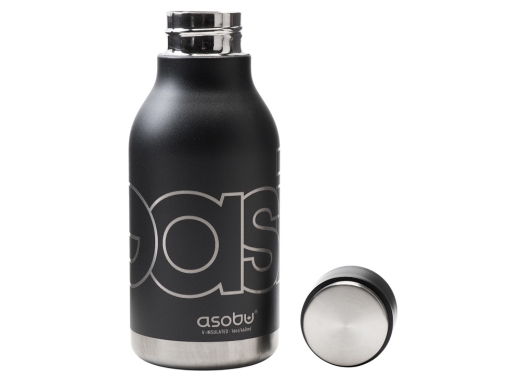 Изображение №1 | Термос «URBAN» с гравировкой (черный)