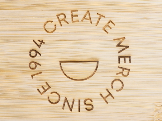 Изображение №3 | Ланч-бокс «Lunch» из пшеничного волокна с бамбуковой крышкой с гравировкой (бежевый)