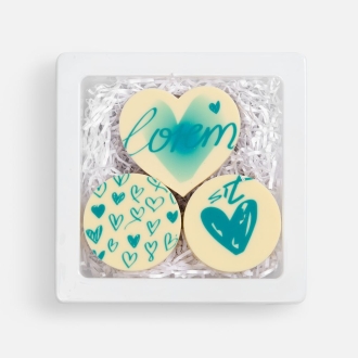 Изображение №2 | Набор из 3 печений Dream White на заказ