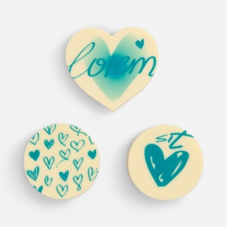 Изображение №3 | Набор из 3 печений Dream White на заказ