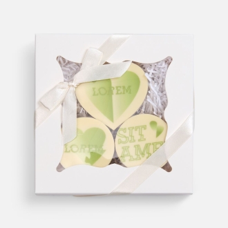 Изображение №7 | Набор из 3 печений Dream White на заказ