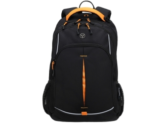 Изображение №1 | Рюкзак «РАКЕТА» (черный/оранжевый)