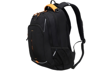 Изображение №2 | Рюкзак «РАКЕТА» (черный/оранжевый)