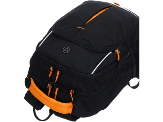 Изображение №5 | Рюкзак «РАКЕТА» (черный/оранжевый)