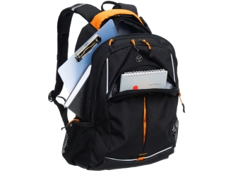 Изображение №9 | Рюкзак «РАКЕТА» (черный/оранжевый)