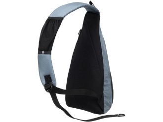 Изображение №4 | Рюкзак с одним плечевым ремнем (черный/серый)