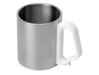 Изображение №4 | Набор туриста с термосом, кружкой, столовыми приборами и пледом (синий, темно-серый)