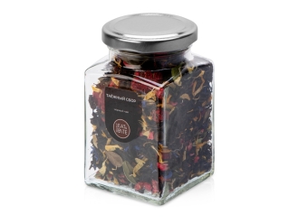 Изображение №2 | Набор для отдыха на природе с термосом и чаем в сумке-холодильнике (синий, серый)