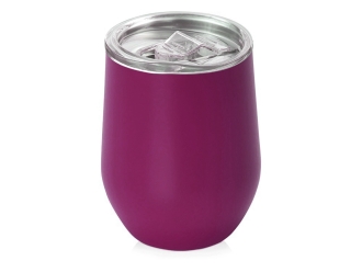 Изображение №2 | Подарочный набор с термокружкой, кофе и миндалем в шоколаде (красный бургунди)