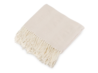 Изображение №2 | Подарочный набор для дома с пледом, свечой и диффузором (бордовый, бежевый)