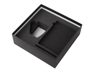 Изображение №3 | Подарочный набор «COLOR IT» с блокнотом, металлической ручкой и кружкой гибкая обложка (белый)