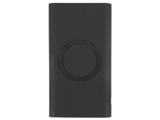 Изображение №5 | Набор из внешнего аккумулятора и беспроводной зарядки «Force», 8000 mAh (черный)