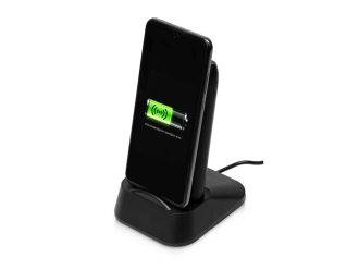 Изображение №3 | Беспроводное портативное зарядное устройство с зарядной станцией «UnIQ», 10000 mAh (черный)